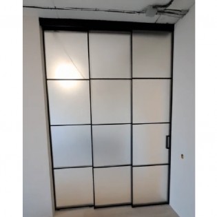 3х-дверная каскадная перегородка, система Aristo Grace